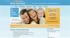 Desktop Screenshot of horizondentalgroup.net